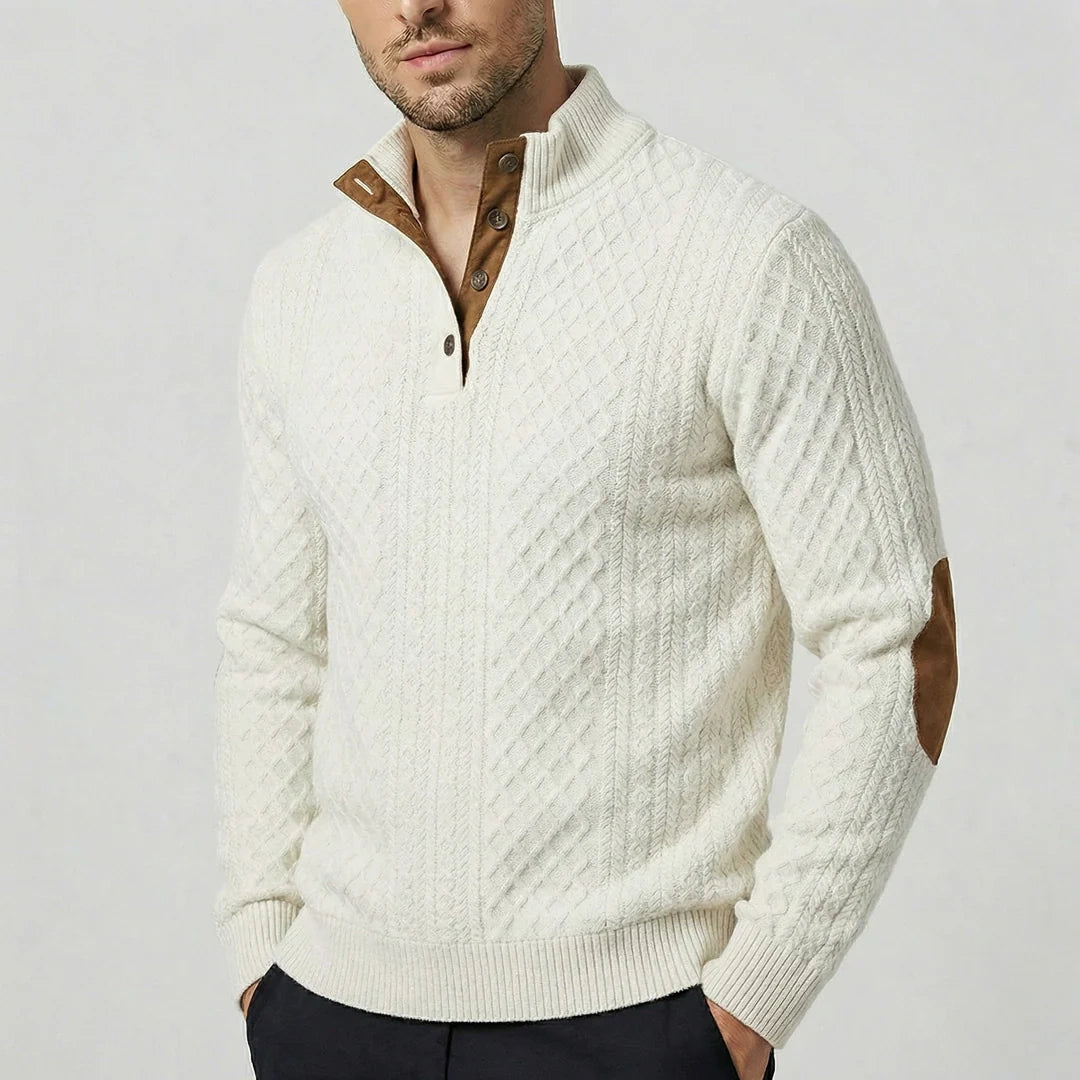 Crown - Men's Classic High Collar Pullover