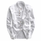 Kyoto - Men's Ultra Comfortable Band Collar Shirt